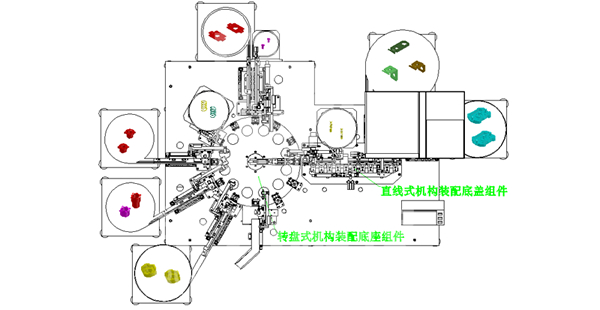 拨动开关全自动装配检测机